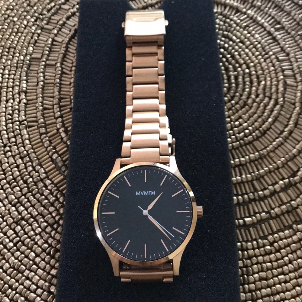 MVMT gold watch